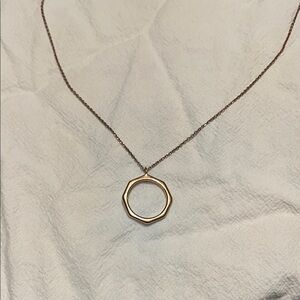 J. Crew Elegant Rose Gold-Toned Necklace
